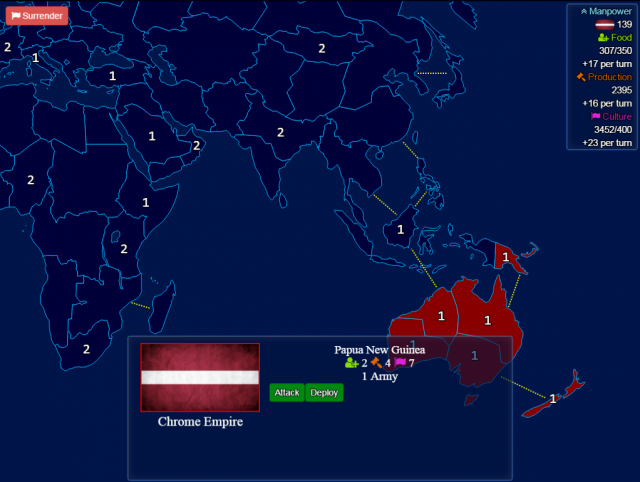 Firmament Wars - User Interface